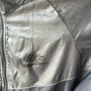 Nike, vintage, men’s running jacket. Black.